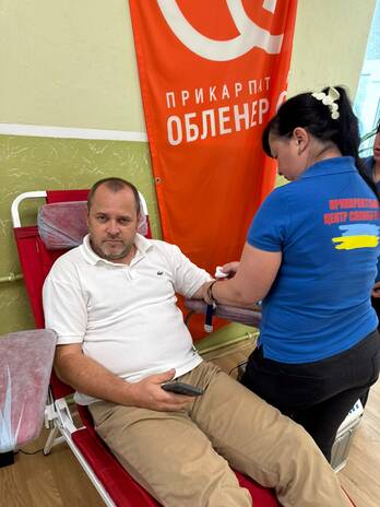 У «Прикарпаттяобленерго» відбувся черговий корпоративний День донора крові